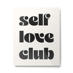 "self love club" Metal Print