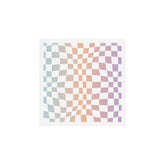 2014 gradient checked warp Art Print