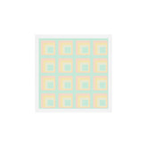 70s mod pale pastels Art Print