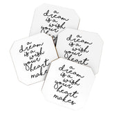 A Dream Is A Wish Your Heart Makes Coaster