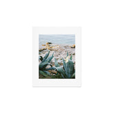 A few steps from the ocean | Fine art Croatia travel photography print | Coastal sea wall art Art Print