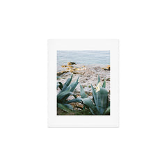 A few steps from the ocean | Fine art Croatia travel photography print | Coastal sea wall art Art Print