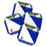 1941 PORTOFINO Italy Travel Poster Coaster
