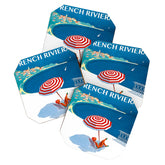 1954 FRENCH RIVIERA Travel Poster Coaster