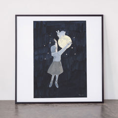A Dream that I See You Again Framed Art Print