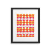 70's pattern no2 Framed Art Print