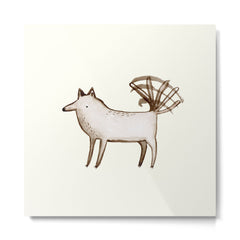 "I'm So Happy" - Dog Metal Print