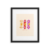 70's skate crew Framed Art Print
