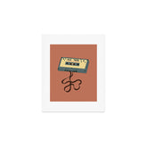 80s Vintage Cassette Mixed Tape Art Print