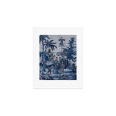 17th Century Delftware Chinoiserie Art Print