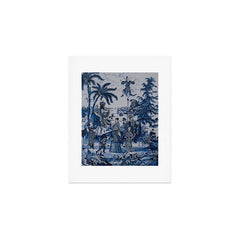 17th Century Delftware Chinoiserie Art Print