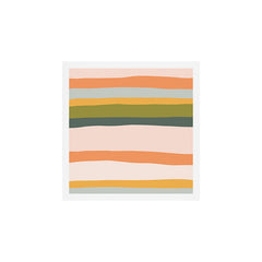 "Dreamy Stripes" Colorful & Fun Children's Stripe Pattern Art Print