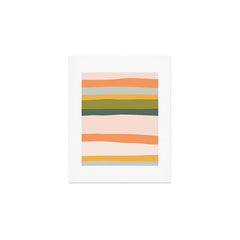 "Dreamy Stripes" Colorful & Fun Children's Stripe Pattern Art Print