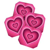 70's Heart Coaster