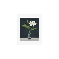 A flower in a vase Art Print