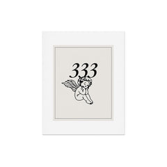 333 Poster Art Print