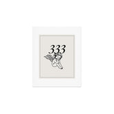 333 Poster Art Print