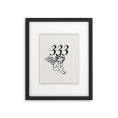 333 Poster Framed Art Print