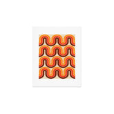 70s Retro Vintage Style 821 Autumn Art Print