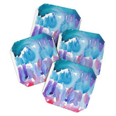 15 Watercolor November 2021 211130 Painting Valourine Original Design Color Bright Modern Contemporary Coaster