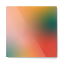 16 Burning Romance Ombre Gradient by Valourine 240816 Metal Print