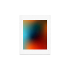 16 Intense Gradient Aura Ombre By Valourine 240821 Art Print
