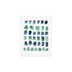 17 Minimalist Art 220419 Abstract Expressionism Watercolor Painting Valourine Design Art Print