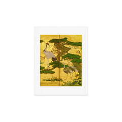 16th Century Japanese Birds & Flowers Art Print