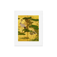 16th Century Japanese Birds & Flowers Art Print