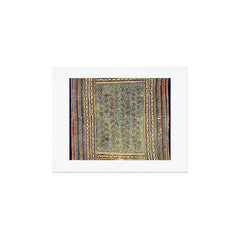 18th Century Indian Tree Textile Digital Art Painting Art Print