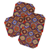 19th Century Armenian Kazak dated 1896 Coaster