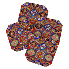 19th Century Armenian Kazak dated 1896 Coaster