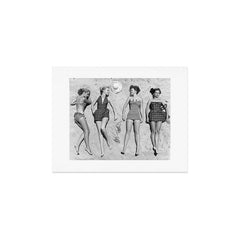4 Girls Sunbathing Art Print