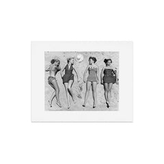 4 Girls Sunbathing Art Print