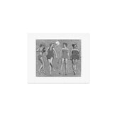 4 Girls Sunbathing Art Print