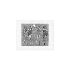 4 Girls Sunbathing Art Print
