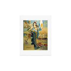 1910 Fernet Branca Liqueur Aperitif Advertisement Art Print