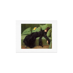 A Decadent Girl - Ramon Casas Art Print