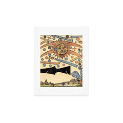 1561 Celestial Phenomenon over Nuremberg Art Print