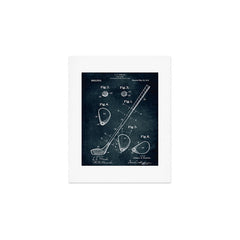 1909 - Golf Club patent art Art Print