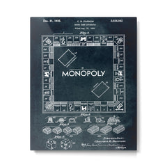 1935 - Board game apparatus (Monopoly) Metal Print