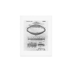 1938 Football Art Print