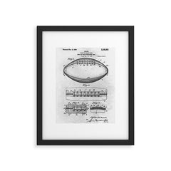 1938 Football Framed Art Print