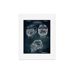 1995 - Goaldtender's mask for ice hockey Art Print