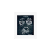 1995 - Goaldtender's mask for ice hockey Art Print