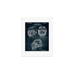 1995 - Goaldtender's mask for ice hockey Art Print