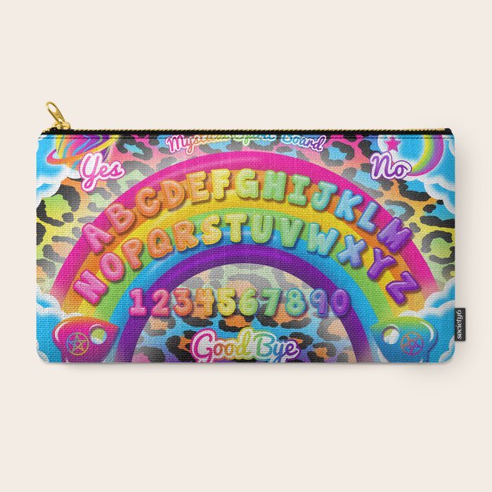 1997 Neon Rainbow Spirit Board Carry All Pouch