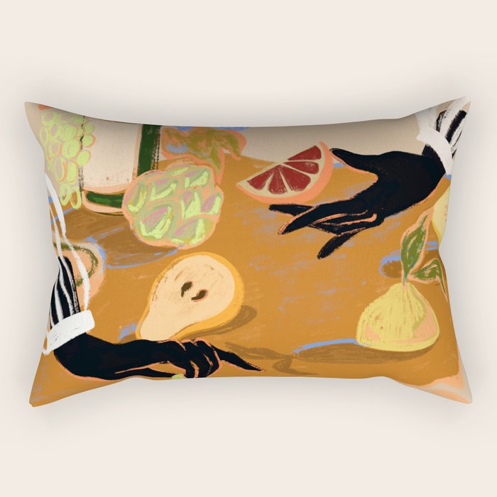 A Handful of Love Rectangular Pillow