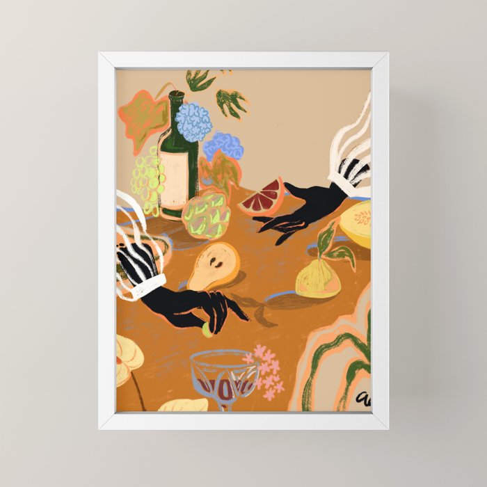 A Handful of Love Mini Art Print