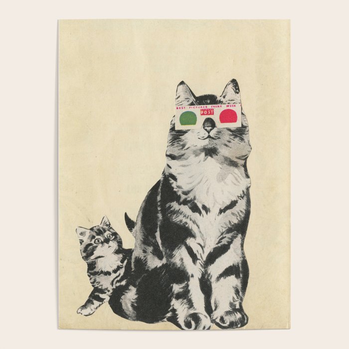 3D Glasses Poster